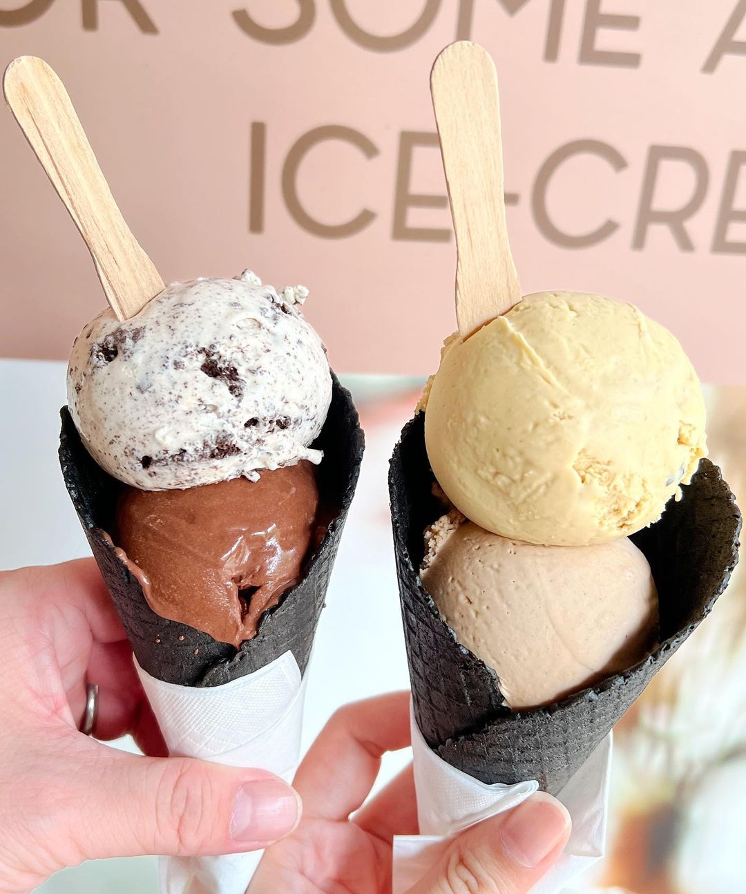 ice-cream-gelato-cone-charcoal-double-scoop